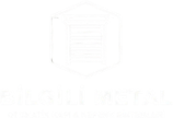 gaziantep bilgili metal logo beyaz